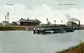Former turning bridge around 1912