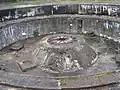 Remains of a gun pit.