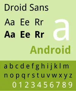 Droid Sans*