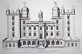 Planned front entrance illustration