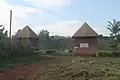 Front view of the Nautical Base in Dschang