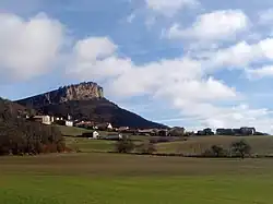 View of San Román with Muela&nbsp;[eu] in the background