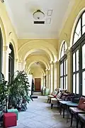 Right view of the hallway