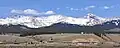 Dyer Mountain (left), Mount Sherman (center), Mount Sheridan (right). West aspect.