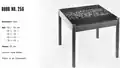 Table '256' by Olav Haug and surface decoration by Arne Jon Jutrem