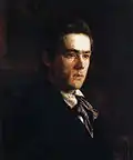 Mitchell Museum at Cedarhurst. Portrait of Samuel Murray by Eakins (1889)