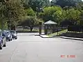This is the actual entrance behind the school. An entrance to the Garden State Parkway is not far from there.