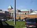 A look at the school from the back entrance.