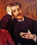 Portrait of Lorenzo Pagans (Man with a Cigar), 1882