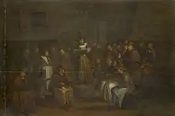 The Quaker Meeting, Royal Collection