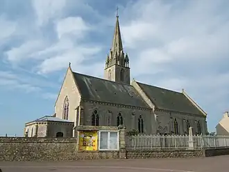 The church in Monfréville