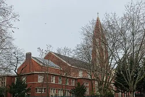 Rear of the church