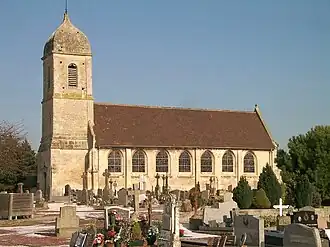 The church in Giberville