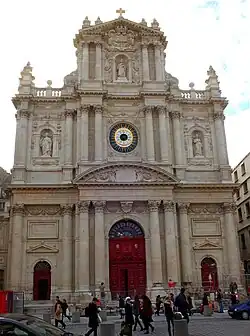 The north façade