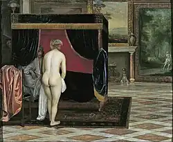 Candaules' Wife Discovering the Hiding Gyges, 1660-1662