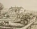 Egmont Castle in 1853