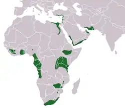 Map of range