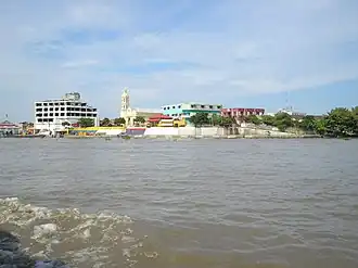 View from the river