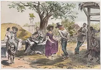 El Zapateado, Havana, in 1847, by Frédéric Mialhe[74][75]