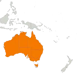 Map of range