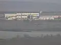 Electrical and gas distribution station