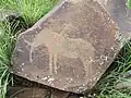 Elephant carving