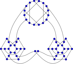Ellingham–Horton 54-graph