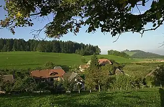 Englisberg, southwestern view