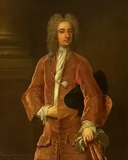 Portrait of his son, William, by Enoch Seeman, between c. 1720 and c. 1729