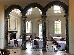 The entrance hall