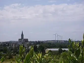 A general view of Freigné