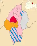 2003 results map
