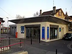 The station booth