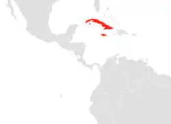 Map of range
