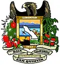 Coat of arms of San Quintín Municipality