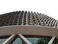 Closeup of the Esplanade shades