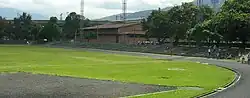 track and football field