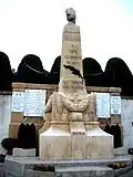 Monument commemorating the death of Estrablin inhabitants during the World Wars