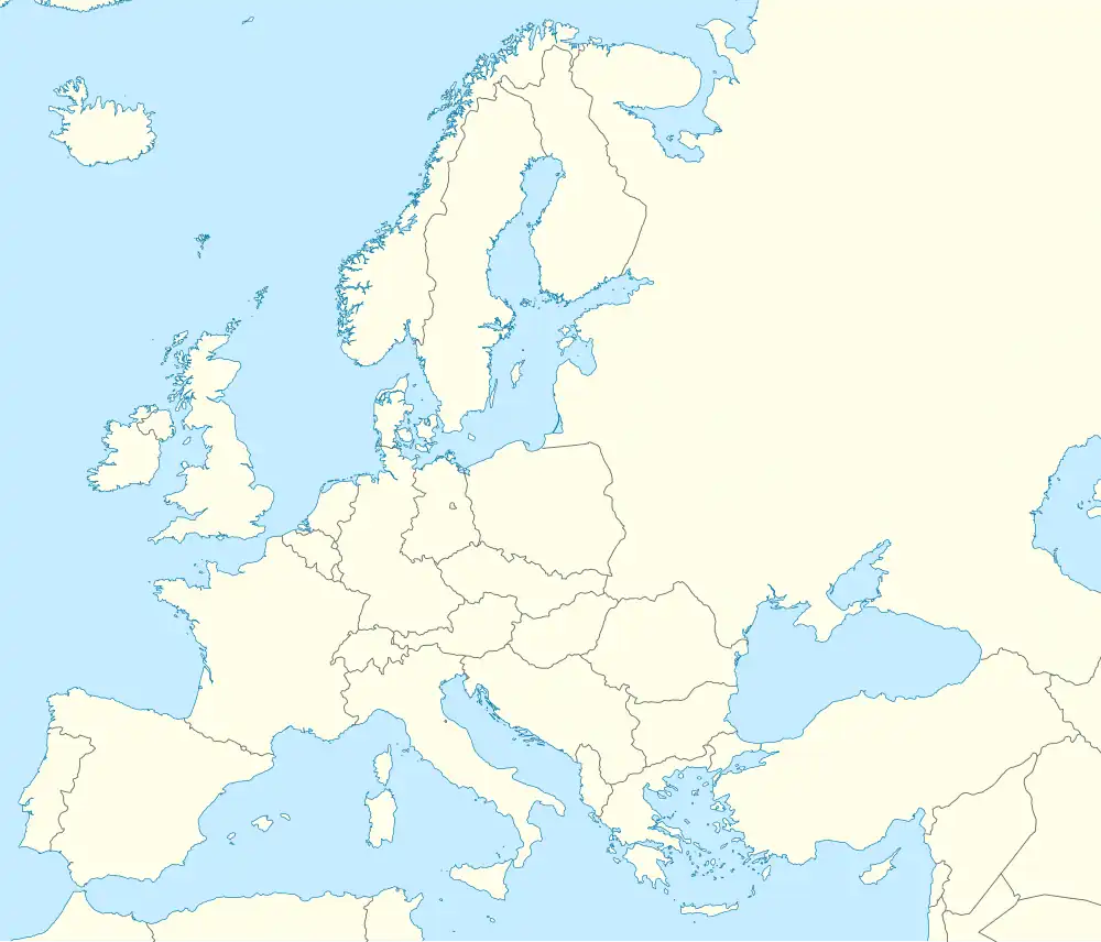 1966–67 European Cup is located in Europe