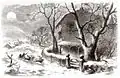Darley illustration from an 1862 print of A Visit From St. Nicholas by Clement Clarke Moore