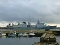 HDMS Iver Huitfeldt at Korsør, May 2015.