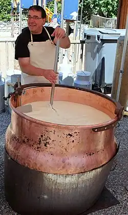Heating and stirring