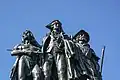 Statue and memorial to Fallen Timbers Battlefield