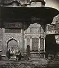 Figures at the Fountain of Sultan Ahmet III, Istanbul, 1850s