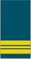 An RAF squadron leader's sleeve mess insignia
