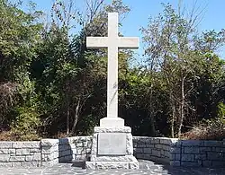 First Landing cross