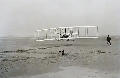 Image 38The Wright brothers' first flight in 1903 (from Transport)