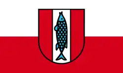 Flag of Kaiserslautern (Stadtkreis)