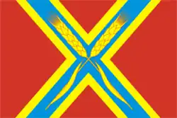 Flag of Oktyabrsky District
