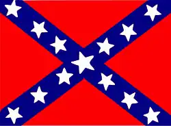 Flag of the 26th Texas Cavalry Regiment